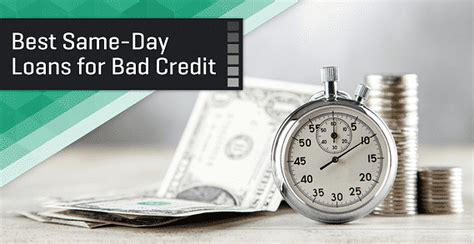 Same Day Bad Credit Loans
